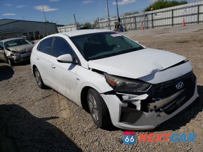 Czwarte zdjęcie samochodu z boku: 2019 HYUNDAI IONIQ BLUE VIN:KMHC65LC1KU140161 - miniatura