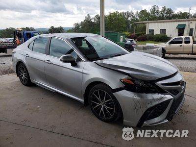 Czwarte zdjęcie samochodu z boku: 2022 TOYOTA CAMRY SE VIN:4T1G11AK6NU633521 - miniatura
