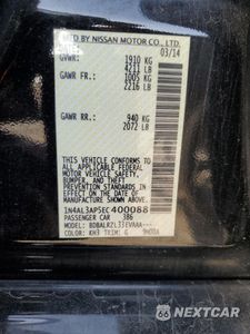 Zdjęcie 13 z 13 samochodu: 2014 NISSAN ALTIMA 2.5 VIN:1N4AL3AP5EC400088 - miniatura
