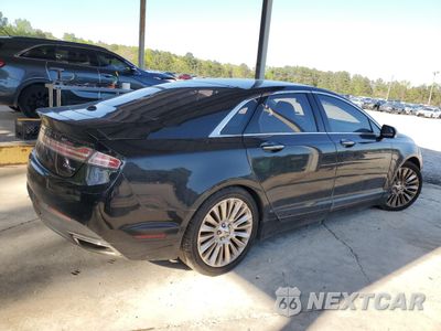 Trzecie zdjęcie samochodu z tyłu: 2016 LINCOLN MKZ VIN:3LN6L2G94GR601547 - miniatura