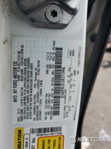 Zdjęcie 12 z 12 samochodu: 2018 FORD FUSION SE HYBRID VIN:3FA6P0LU1JR171996 - miniatura