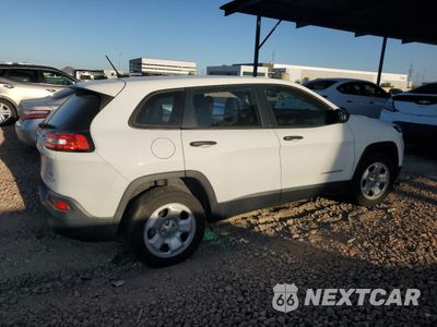 Trzecie zdjęcie samochodu z tyłu: 2015 JEEP CHEROKEE SPORT VIN:1C4PJLAB7FW535944 - miniatura