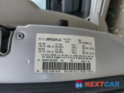 Zdjęcie 13 z 13 samochodu: 2008 DODGE GRAND CARAVAN SXT VIN:1D8HN54P18B109237 - miniatura