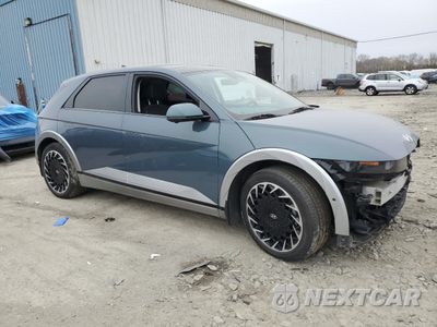 Czwarte zdjęcie samochodu z boku: 2022 HYUNDAI IONIQ 5 LIMITED VIN:KM8KRDAF5NU076317 - miniatura
