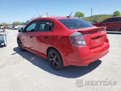 Drugie zdjęcie samochodu z przodu: 2012 NISSAN SENTRA 2.0 VIN:3N1AB6AP8CL693004 - miniatura