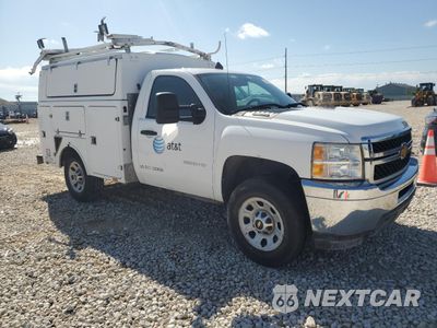 Czwarte zdjęcie samochodu z boku: 2012 CHEVROLET SILVERADO C2500 HEAVY DUTY VIN:1GB0CVCG8CF187457 - miniatura