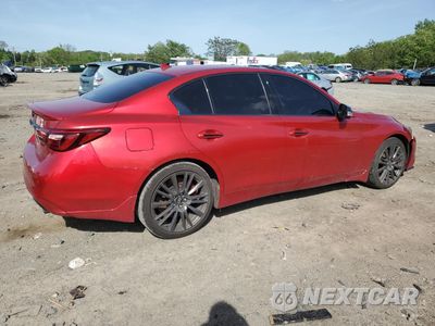 Trzecie zdjęcie samochodu z tyłu: 2022 INFINITI Q50 RED SPORT 400 VIN:JN1FV7DR9NM390032 - miniatura