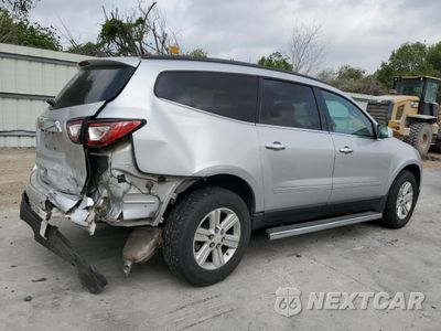 Trzecie zdjęcie samochodu z tyłu: 2013 CHEVROLET TRAVERSE LT VIN:1GNKRGKD6DJ124983 - miniatura