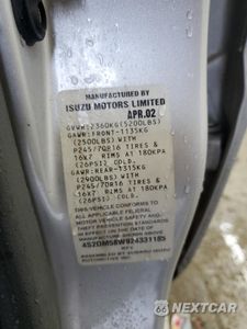 Zdjęcie 13 z 13 samochodu: 2002 ISUZU RODEO S VIN:4S2DM58W924331185 - miniatura