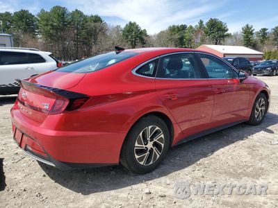 Trzecie zdjęcie samochodu z tyłu: 2021 HYUNDAI SONATA HYBRID VIN:KMHL24JJ0MA033825 - miniatura