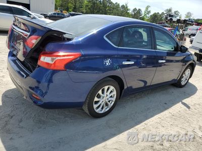 Trzecie zdjęcie samochodu z tyłu: 2017 NISSAN SENTRA S VIN:3N1AB7AP1HY250709 - miniatura