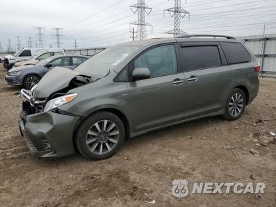 2019 TOYOTA SIENNA XLE 5TDDZ3DC7KS221981 - główne zdjęcie licytacji z USA - miniatura