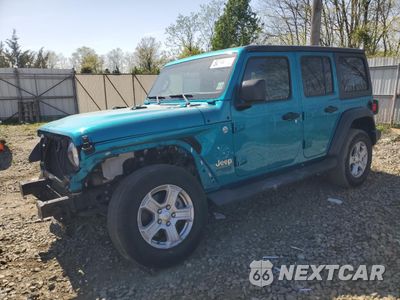 2020 JEEP WRANGLER UNLIMITED SPORT 1C4HJXDG4LW194078 - główne zdjęcie licytacji z USA - miniatura