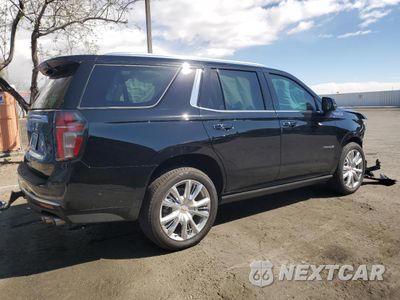 Trzecie zdjęcie samochodu z tyłu: 2024 CHEVROLET TAHOE K1500 HIGH COUNTRY VIN:1GNSKTKL8RR236410 - miniatura