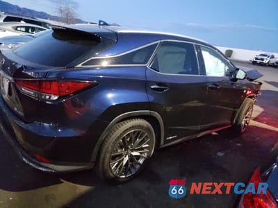 Trzecie zdjęcie samochodu z tyłu: 2021 LEXUS RX 450H F SPORT VIN:2T2YGMDAXMC061050 - miniatura