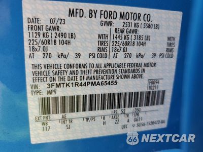 Zdjęcie 13 z 13 samochodu: 2023 FORD MUSTANG MACH-E SELECT VIN:3FMTK1R44PMA65455 - miniatura