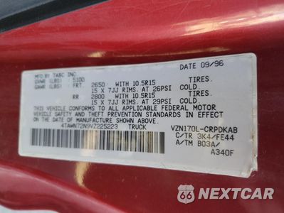 Zdjęcie 12 z 14 samochodu: 1997 TOYOTA TACOMA XTRACAB VIN:4TAWN72N9VZ225223 - miniatura
