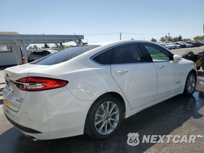 Trzecie zdjęcie samochodu z tyłu: 2017 FORD FUSION SE HYBRID VIN:3FA6P0LU7HR408968 - miniatura