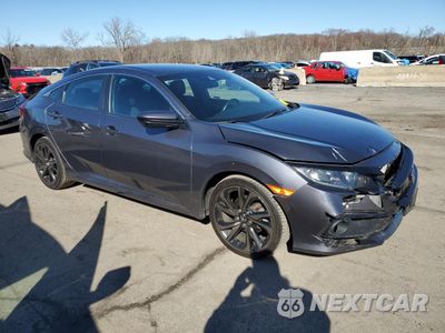 Czwarte zdjęcie samochodu z boku: 2020 HONDA CIVIC SPORT VIN:2HGFC2F86LH581581 - miniatura