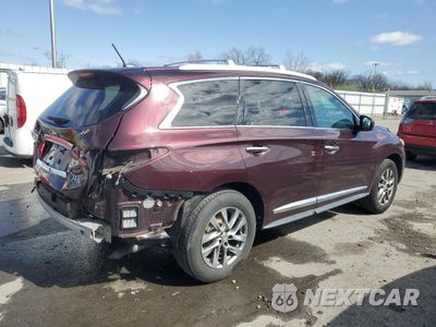 Trzecie zdjęcie samochodu z tyłu: 2013 INFINITI JX35 VIN:5N1AL0MM1DC343182 - miniatura