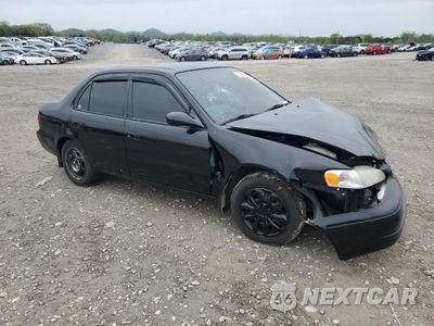 Czwarte zdjęcie samochodu z boku: 2000 TOYOTA COROLLA VE VIN:2T1BR12E7YC379481 - miniatura