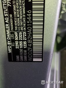 Zdjęcie 12 z 12 samochodu: 2017 MERCEDES-BENZ E 300 VIN:WDDZF4JB2HA015446 - miniatura