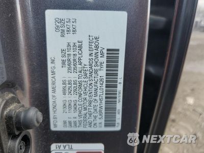 Zdjęcie 15 z 16 samochodu: 2020 HONDA CR-V EX VIN:5J6RW1H57LL014261 - miniatura