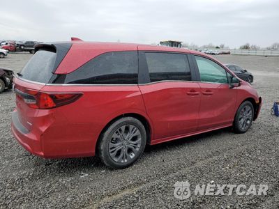 Trzecie zdjęcie samochodu z tyłu: 2025 HONDA ODYSSEY TOURING VIN:5FNRL6H86SB049459 - miniatura