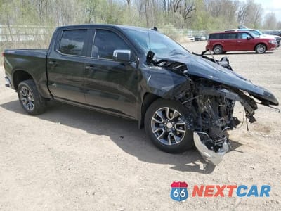 Czwarte zdjęcie samochodu z boku: 2024 CHEVROLET SILVERADO K1500 LT-L VIN:3GCPDKEK7RG155971 - miniatura