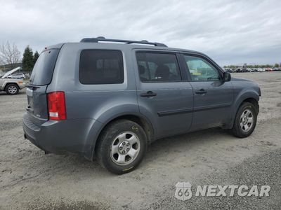 Trzecie zdjęcie samochodu z tyłu: 2010 HONDA PILOT LX VIN:5FNYF4H21AB012627 - miniatura