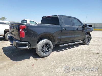 Trzecie zdjęcie samochodu z tyłu: 2022 CHEVROLET SILVERADO K1500 LT TRAIL BOSS VIN:3GCUDFED6NG637711 - miniatura