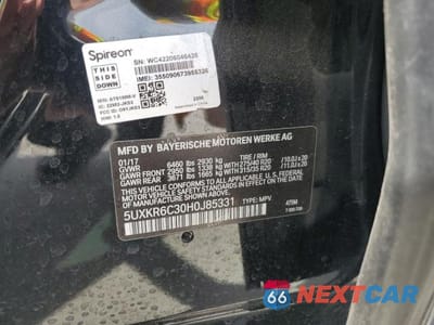 Zdjęcie 13 z 13 samochodu: 2017 BMW X5 XDRIVE50I VIN:5UXKR6C30H0J85331 - miniatura