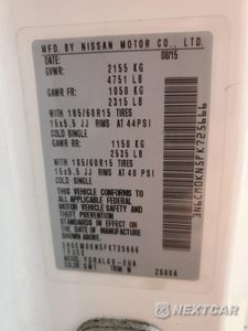 Zdjęcie 13 z 15 samochodu: 2015 NISSAN NV200 2.5S VIN:3N6CM0KN5FK725666 - miniatura