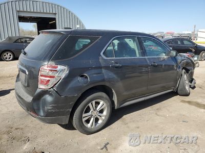 Trzecie zdjęcie samochodu z tyłu: 2017 CHEVROLET EQUINOX LS VIN:2GNALBEK1H1563812 - miniatura