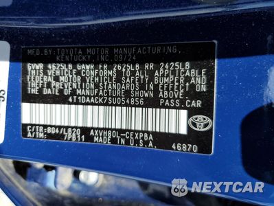 Zdjęcie 12 z 12 samochodu: 2025 TOYOTA CAMRY XSE VIN:4T1DAACK7SU054856 - miniatura