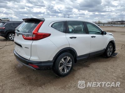 Trzecie zdjęcie samochodu z tyłu: 2019 HONDA CR-V LX VIN:5J6RW6H35KL003947 - miniatura