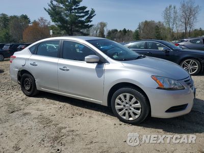 Czwarte zdjęcie samochodu z boku: 2015 NISSAN SENTRA S VIN:3N1AB7AP8FY249411 - miniatura