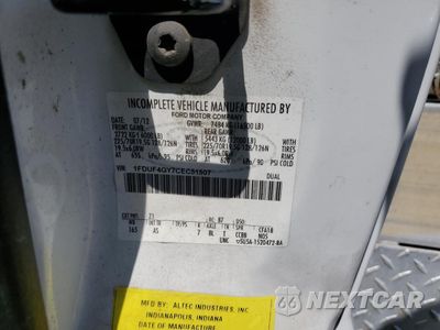 Zdjęcie 10 z 10 samochodu: 2012 FORD F450 SUPER DUTY BUCKET TRUCK VIN:1FDUF4GY7CEC51507 - miniatura