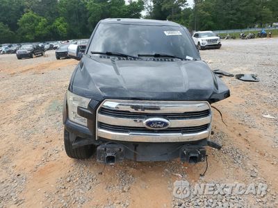 Piąte zdjęcie samochodu w środku: 2017 FORD F150 SUPERCREW VIN:1FTEW1CF8HFA66430 - miniatura