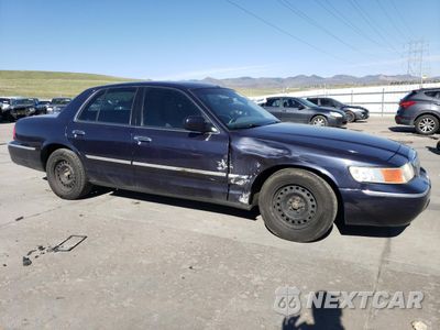 Czwarte zdjęcie samochodu z boku: 2000 MERCURY GRAND MARQUIS GS VIN:2MEFM74W1YX649694 - miniatura