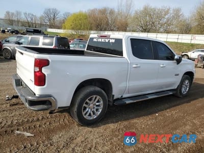Trzecie zdjęcie samochodu z tyłu: 2021 CHEVROLET SILVERADO C1500 LT VIN:3GCPWCED8MG242238 - miniatura