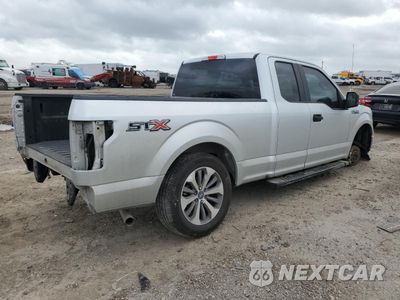 Trzecie zdjęcie samochodu z tyłu: 2018 FORD F150 SUPER CAB VIN:1FTEX1CP9JKF53400 - miniatura