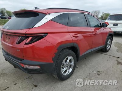 Trzecie zdjęcie samochodu z tyłu: 2023 HYUNDAI TUCSON SEL VIN:5NMJBCAE5PH275819 - miniatura