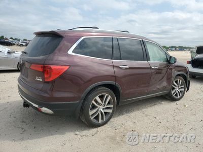 Trzecie zdjęcie samochodu z tyłu: 2017 HONDA PILOT ELITE VIN:5FNYF6H01HB012793 - miniatura