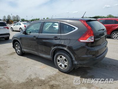 Drugie zdjęcie samochodu z przodu: 2013 HONDA CR-V LX VIN:5J6RM3H37DL026850 - miniatura