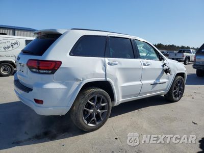 Trzecie zdjęcie samochodu z tyłu: 2021 JEEP GRAND CHEROKEE LIMITED VIN:1C4RJFBGXMC560047 - miniatura