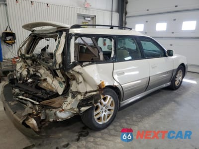 Trzecie zdjęcie samochodu z tyłu: 2000 SUBARU LEGACY OUTBACK LIMITED VIN:4S3BH6869Y7640272 - miniatura