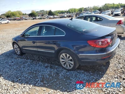 Drugie zdjęcie samochodu z przodu: 2012 VOLKSWAGEN CC SPORT VIN:WVWMN7AN2CE515983 - miniatura