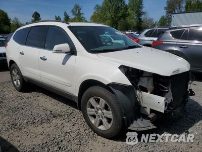 Czwarte zdjęcie samochodu z boku: 2012 CHEVROLET TRAVERSE LT VIN:1GNKVJED5CJ194445 - miniatura