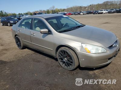 Czwarte zdjęcie samochodu z boku: 2004 HONDA ACCORD LX VIN:3HGCM56374G706627 - miniatura